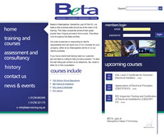 Website Design and Web Development for Basingstoke Engineering Training Association