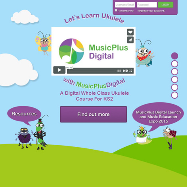 Wash Media MusicPlus Digital - Page 001 Intro and play music page