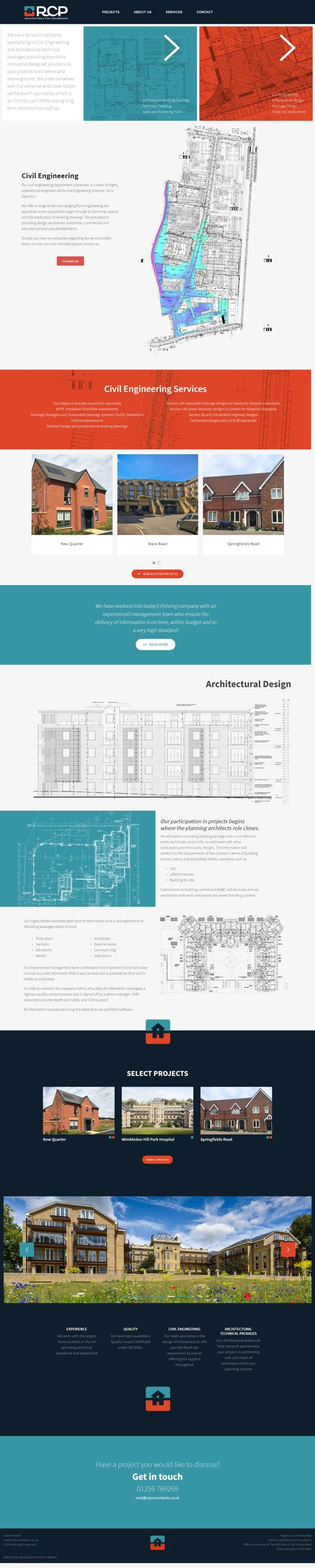 Rogers Cory Partnership Wordpress Web Design SP008 Services