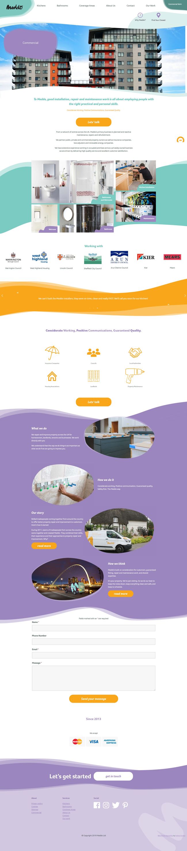 Meddo Wordpress Web Design SP007 Commercial