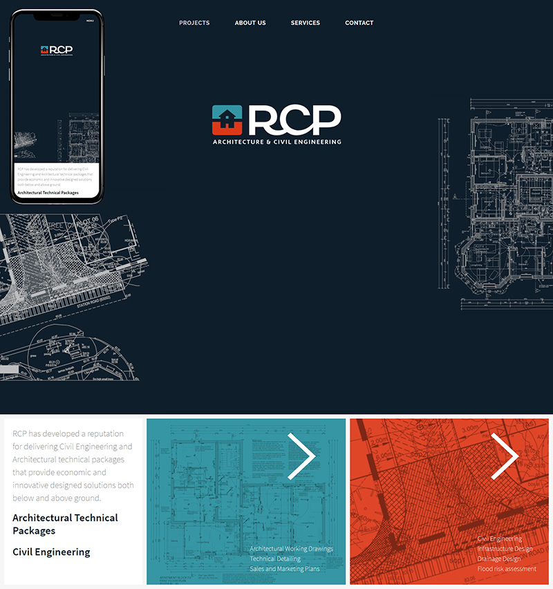 Farnham Website Design Rogers Cory Partnership SP001 Homepage Responsive 800x852Px72Dpi v2